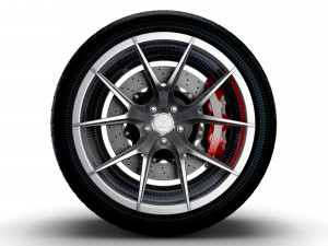 Verde Axis v99 wheel 3D 模型