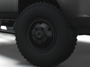 Iveco Dayli Doka wheel 3D Model