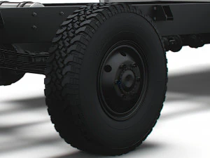 Iveco Dayli Doka wheel 3D Model