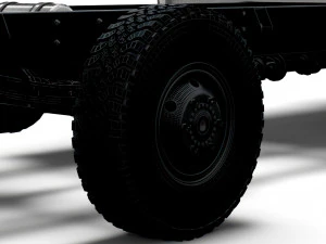 Iveco Dayli Doka wheel 3D Model