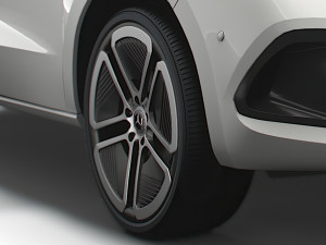 Mercedes Benz EQT 2023 wheel 3D Model