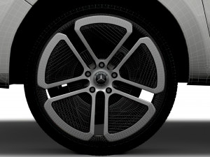 Mercedes Benz EQT 2023 wheel 3D-Modell