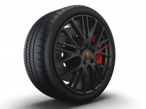 Panamera Porsche Exclusive wheel 3D 模型