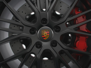 Panamera Porsche Exclusive wheel 3D 模型