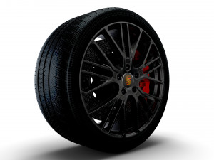 Panamera Porsche Exclusive wheel 3D 模型