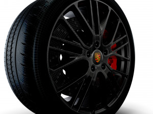 Panamera Porsche Exclusive wheel 3D 模型