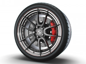 Signature SV302S wheel 3D-Modell
