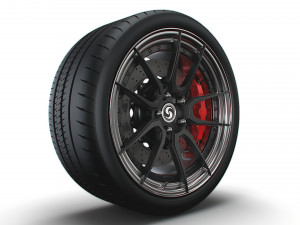 Signature SV302S wheel 3D-Modell