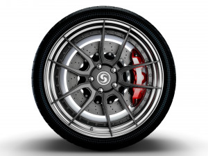 Signature SV302S wheel 3D-Modell