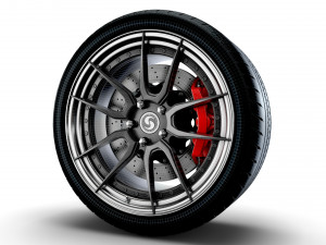 Signature SV302S wheel 3D-Modell