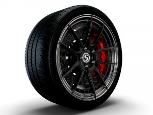 Signature SV302S wheel 3D-Modell