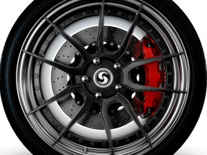 Signature SV302S wheel 3D-Modell