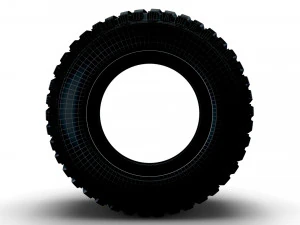 Buggy Tire 3D Model