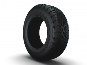 LATITUDE CROSS Tire 3D Model