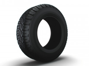LATITUDE CROSS Tire 3D Model