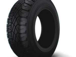 LATITUDE CROSS Tire 3D Model