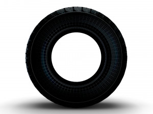 LATITUDE CROSS Tire 3D Model