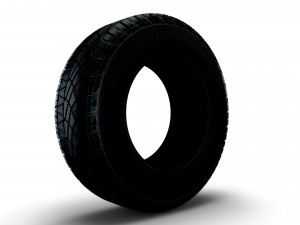 LATITUDE CROSS Tire 3D Model