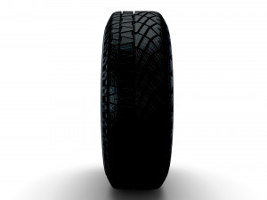 LATITUDE CROSS Tire 3D Model