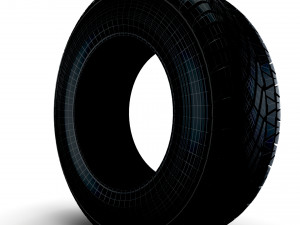 LATITUDE CROSS Tire 3D Model