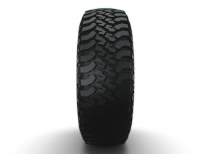 SUV Tire 3D 모델