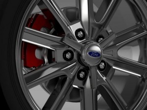 ford mustang 2005 wheel Model 3D
