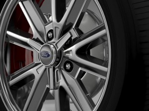 ford mustang 2005 wheel Model 3D