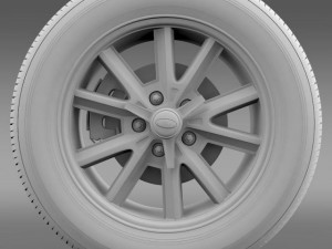 ford mustang 2005 wheel Model 3D