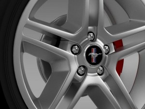 ford mustang 2010 av x 10 wheel 3D 模型