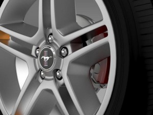ford mustang 2010 av x 10 wheel 3D 模型