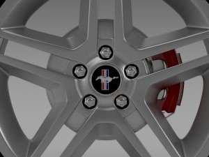 ford mustang 2010 av x 10 wheel 3D 模型
