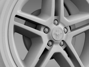 ford mustang 2010 av x 10 wheel 3D 模型
