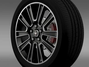 ford mustang 2010 wheel 3D Model