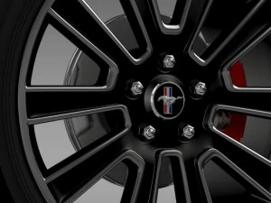 ford mustang 2010 wheel 3D Model