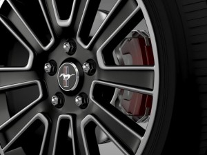 ford mustang 2010 wheel 3D Model
