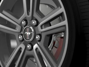 ford mustang 2013 wheel 3D Model