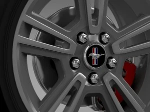 ford mustang 2013 wheel 3D Model