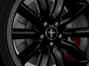 ford mustang boss 302 2012 wheel Modello 3D