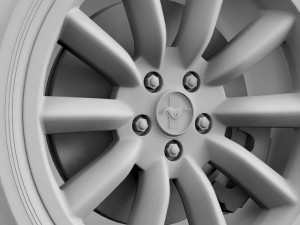ford mustang boss 302 2012 wheel Modello 3D