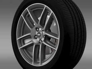 ford mustang boss 302 2013 wheel Modello 3D