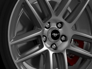 ford mustang boss 302 2013 wheel Modello 3D