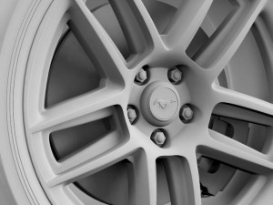 ford mustang boss 302 2013 wheel Modello 3D