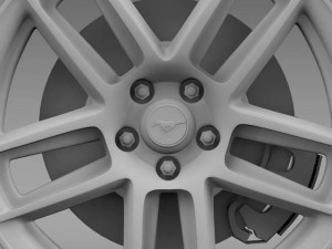 ford mustang boss 302 2013 wheel Modello 3D