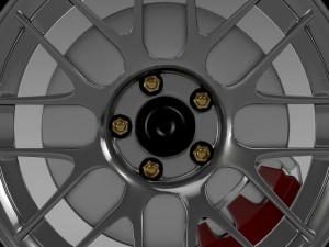 ford mustang boss 302r 2011 wheel 3D 모델