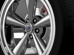 ford mustang gt 2006 wheel 3D Model