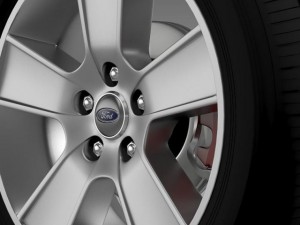 ford mustang gt convertible 2005 wheel 3D Model