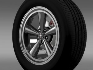 ford mustang gt cs 2007 wheel Model 3D