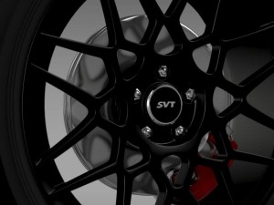 ford mustang shelby gt500 2013 wheel 3Dモデル