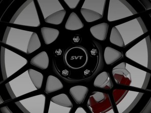 ford mustang shelby gt500 2013 wheel 3Dモデル