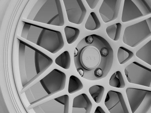 ford mustang shelby gt500 2013 wheel 3Dモデル